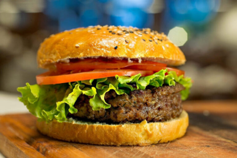 Crush Dynamics Burger with Puree Ingredient